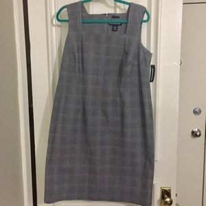 Plaid Sheath Dress